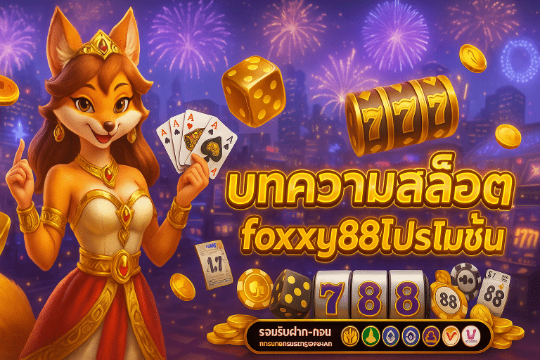 บทความสล็อต foxxy88